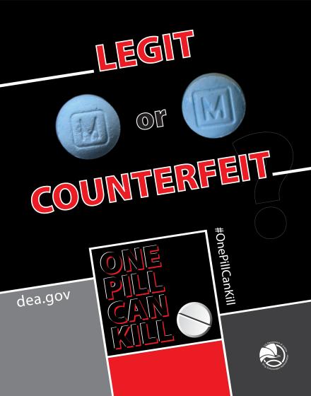 One Pill Can Kill -Legit or Counterfeit