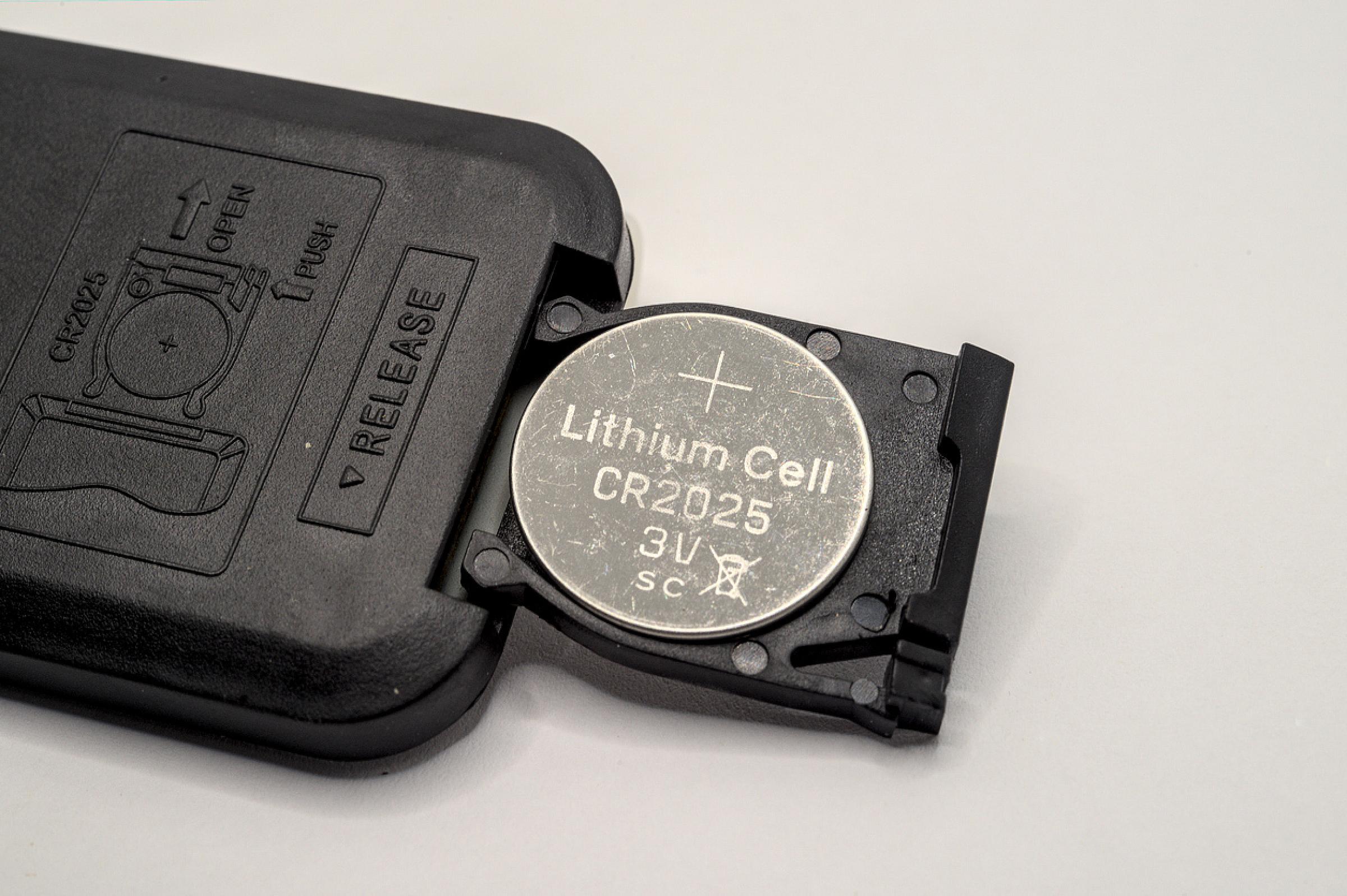 Button Battery in Remote Control