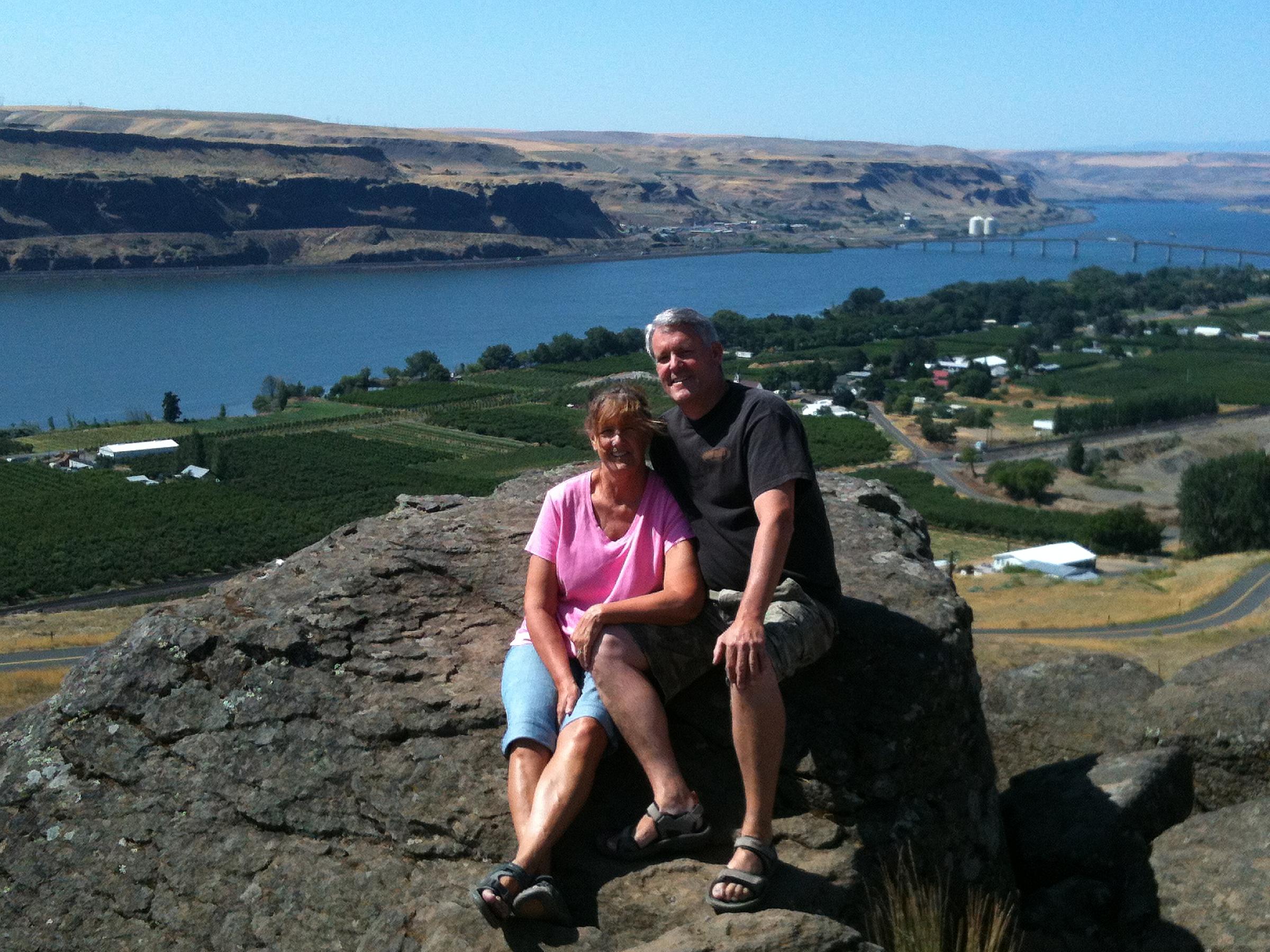 Cathie and Husband Steve