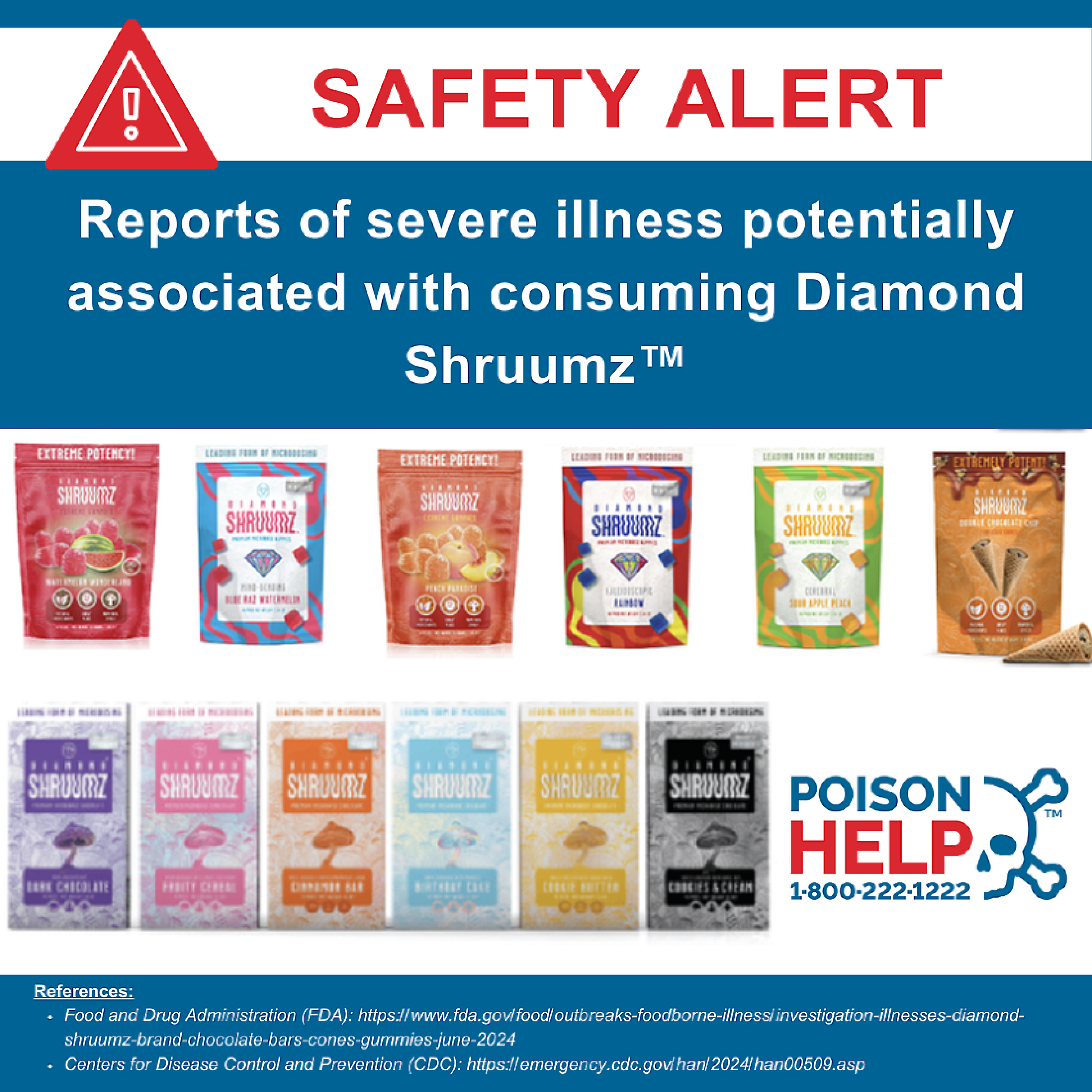 Safety Alert: Diamond Shruumz 